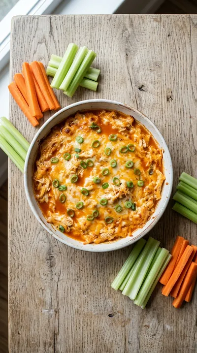 Buffalo Chicken Dip – Easy Party Recipe - cooking process