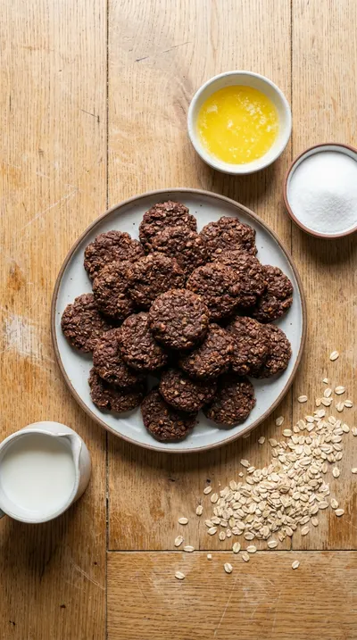 Classic No-Bake Cookies – Quick & Chocolatey - cooking process