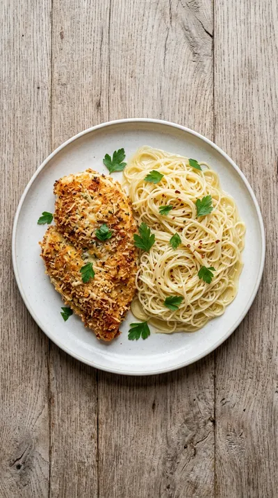 Longhorn Parmesan Crusted Chicken Recipe - ingredients preparation