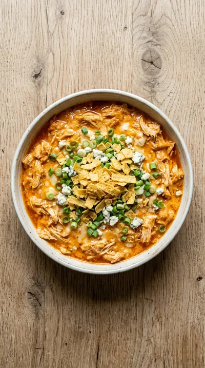 Buffalo Chicken Dip – Easy Appetizer Recipe - cooking process
