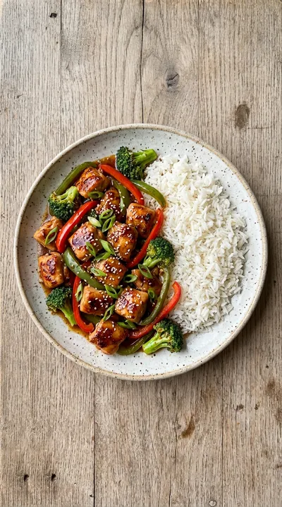 Firecracker Chicken: Spicy Sweet One-Pan Dinner - ingredients preparation