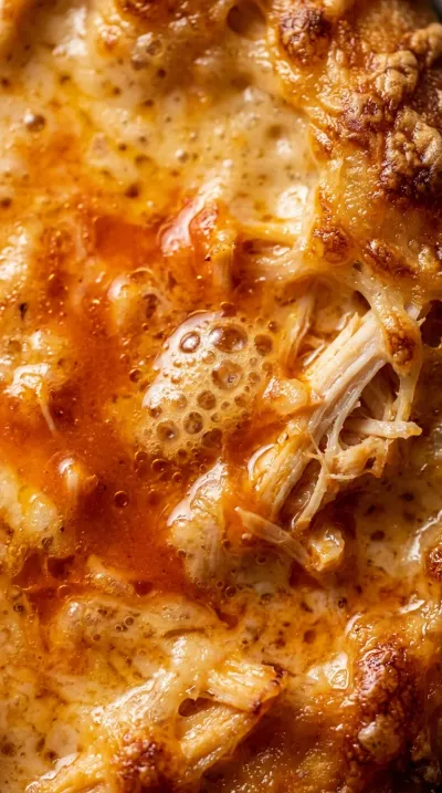 Hot Buffalo Chicken Dip - ingredients preparation