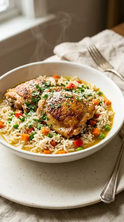 One-Pot Chicken and Rice