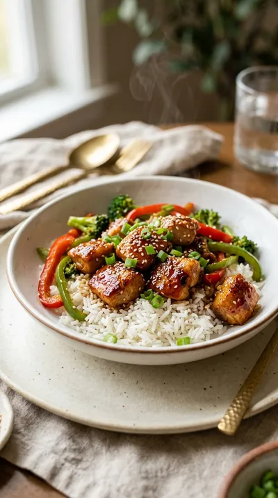 Firecracker Chicken: Spicy Sweet One-Pan Dinner