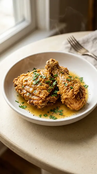 Crispy Buttermilk Southern Fried Chicken