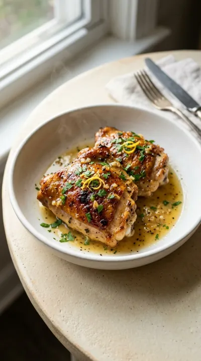 Best Oven Baked Chicken Thighs Recipe