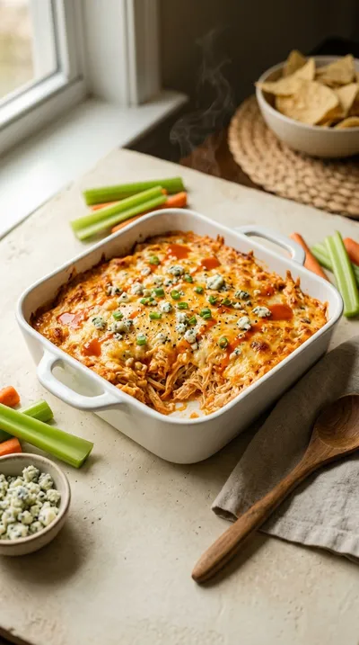 Best Buffalo Chicken Dip – 6-Ingredient Game Day Snack
