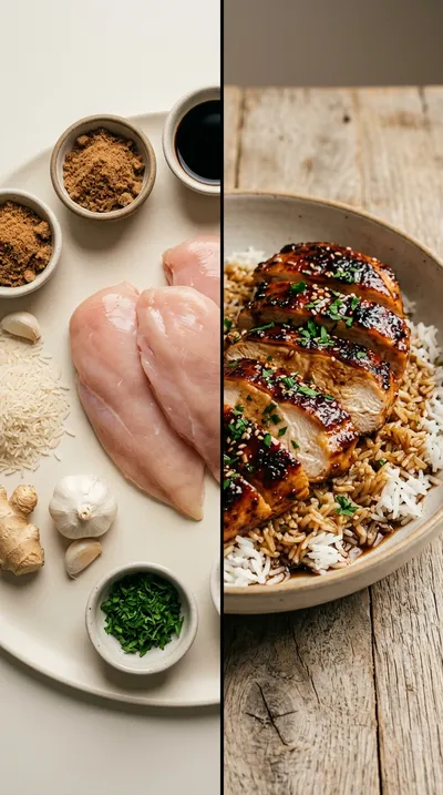 Brown Sugar Garlic Chicken Breasts - ready to serve