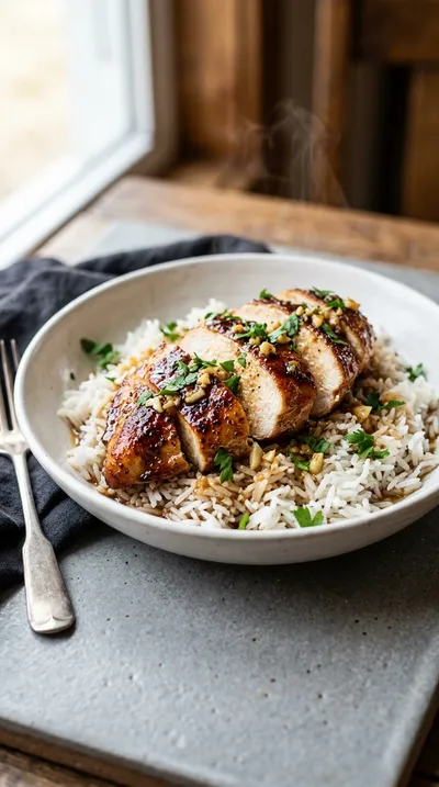 Brown Sugar Garlic Chicken Breasts