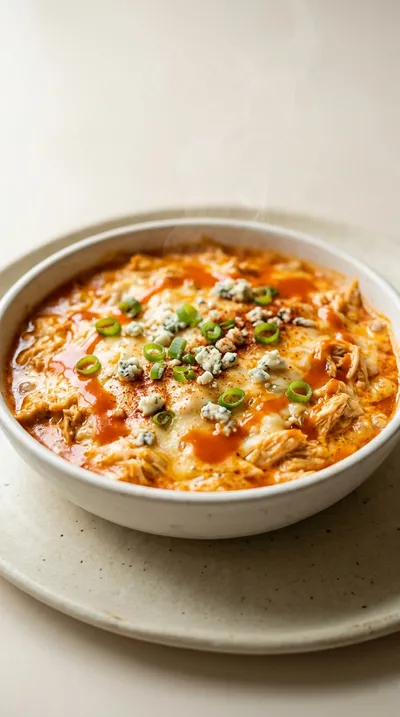 Crockpot Buffalo Chicken Dip