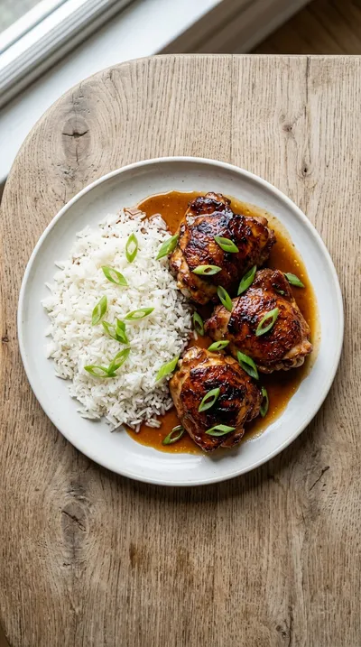 Irresistible Bourbon Chicken – Easy One-Pan Dinner - ingredients preparation