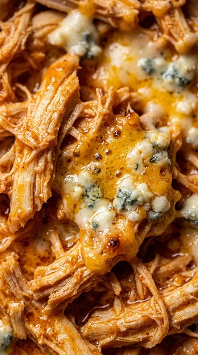 Easy High-Protein Buffalo Chicken Dip - ingredients preparation
