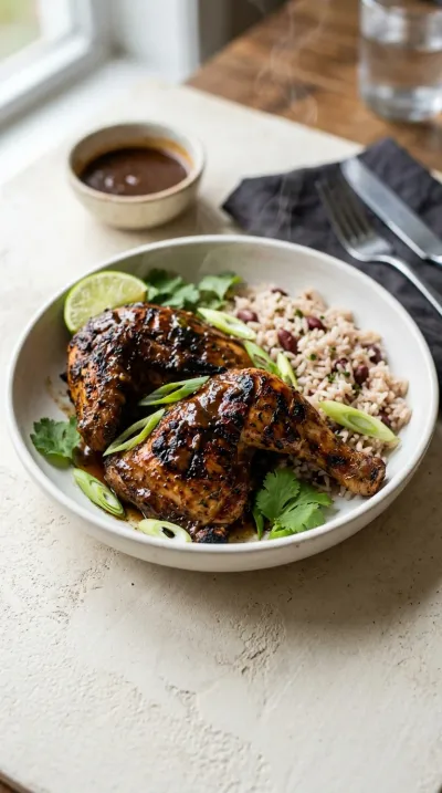 Authentic Jamaican Jerk Chicken