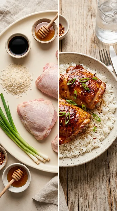 Irresistible Bourbon Chicken – Easy One-Pan Dinner - ready to serve