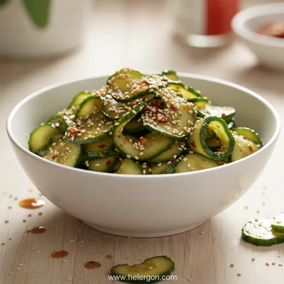 Easy Asian Cucumber Salad