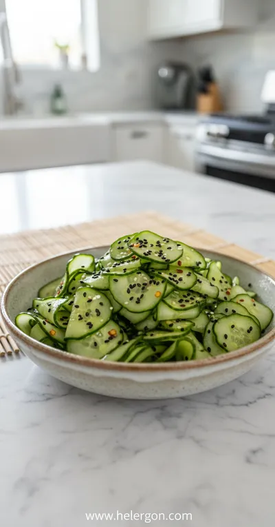Asian Cucumber Salad – 5‑Ingredient Simple Recipe