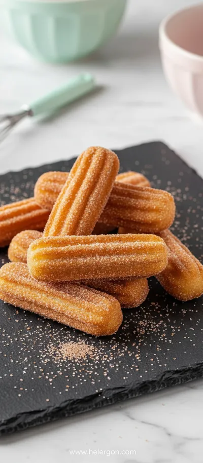 Easy Baked Churro Bites