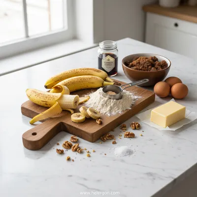 The Best Banana Bread Recipe - cooking process