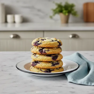 Blueberry Cheesecake Cookies – Easy & Delicious