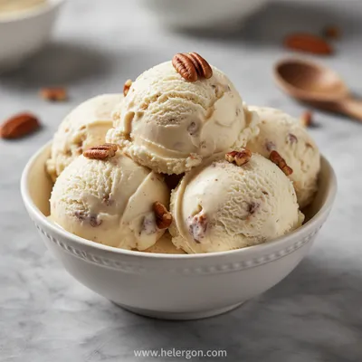 Butter Pecan Ice Cream – Homemade Sweet & Creamy Dessert