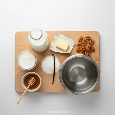 Butter Pecan Ice Cream – Homemade Sweet & Creamy Dessert - cooking process