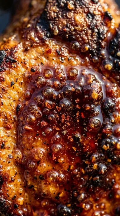 Caramelized BBQ Chicken Thighs - ingredients preparation