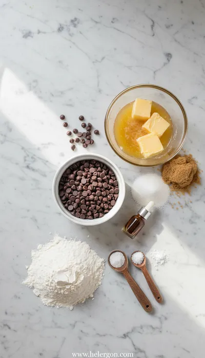Chewy Chocolate Cookie – Easy Sweet Dessert - cooking process
