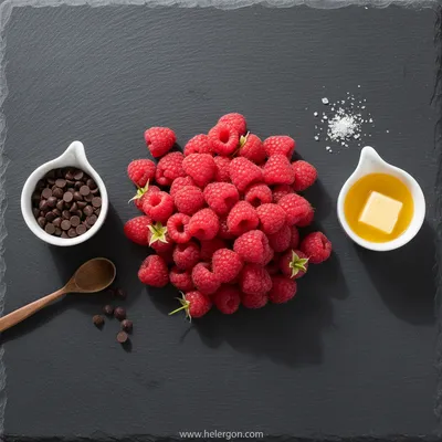 Chocolate Covered Raspberries Recipe - cooking process