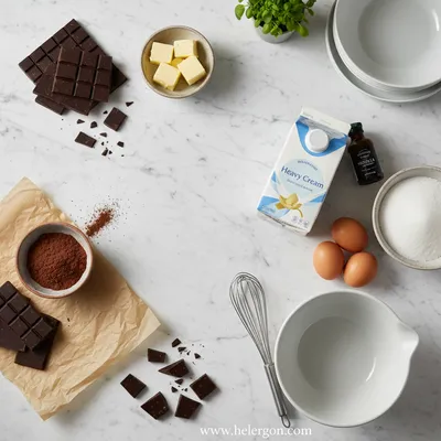 Chocolate Mousse Brownies – Creamy Decadent Dessert - cooking process
