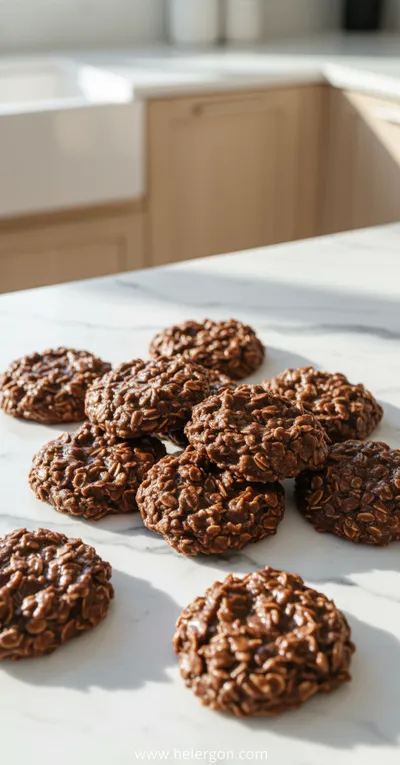 Chocolate No-Bake Cookies – Ready In 10 Minutes