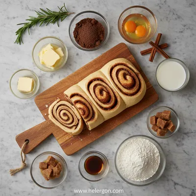 Cinnamon Roll Cake: Sweet Soft Cinnamon Swirl - cooking process