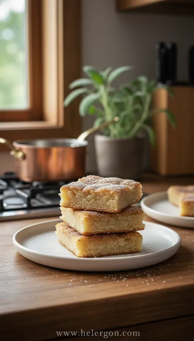 Easy Cinnamon Sugar Blondies – Sweet Fall Treat