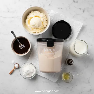 Copycat Wendy's Frosty in Ninja Creami - cooking process