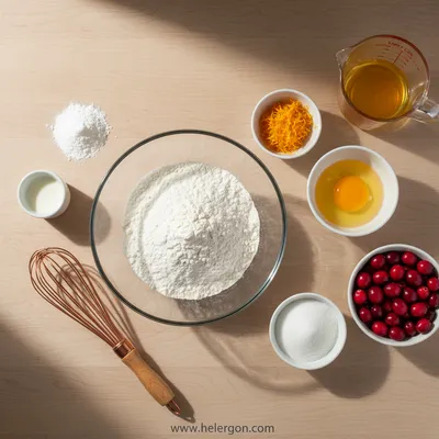 Cranberry Orange Muffins – Easy Sweet Baked Treat - cooking process