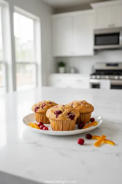 Cranberry Orange Muffins – Bakery‑Style Recipe