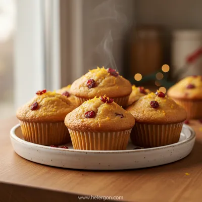 Cranberry Orange Muffins – Quick Sweet Bake