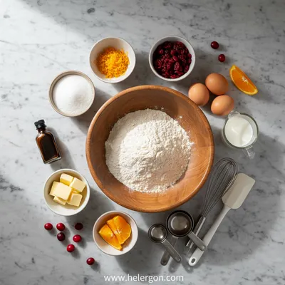 Cranberry Orange Muffins – Bakery‑Style Recipe - cooking process