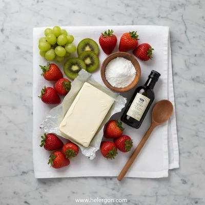 Cream Cheese Fruit Dip – Easy Sweet Snack - cooking process