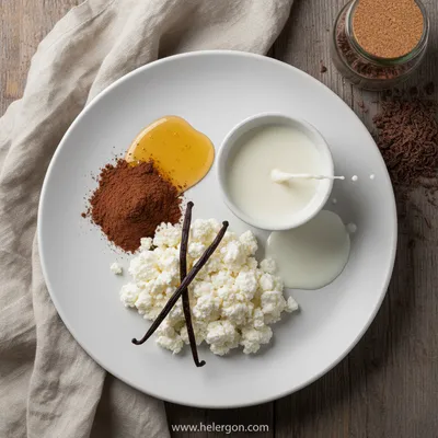 Creamy Chocolate Cottage Cheese Ice Cream - cooking process