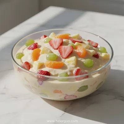 Creamy Vanilla Pudding Fruit Salad