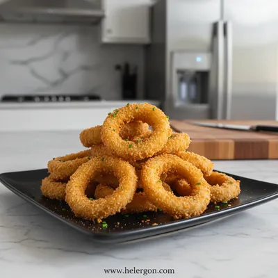Crispy Keto Onion Rings – No Breadcrumbs, No Frying