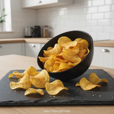 Crispy Potato Chips – Easy Homemade Snack