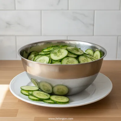 Cucumber Vinegar Salad – Easy Swedish Style