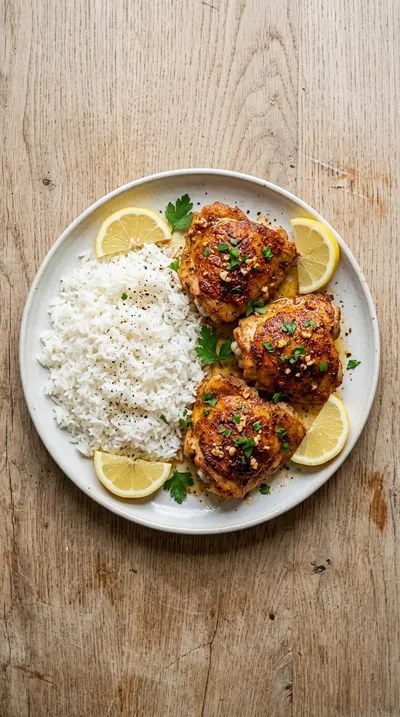 Old Bay Chicken Thighs – Easy Weeknight Dinner - cooking process