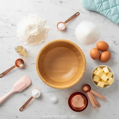 Easy Sugar Cookies Recipe - ingredients preparation