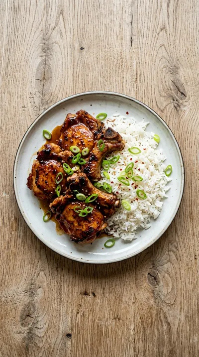 Irresistible Bourbon Chicken Recipe - ingredients preparation