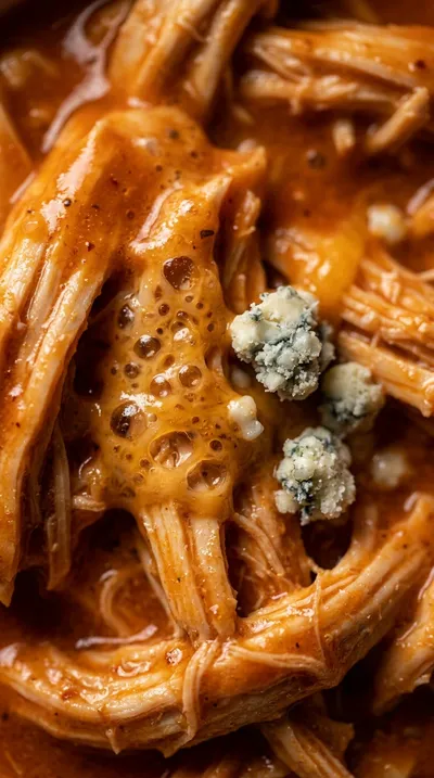 Crockpot Buffalo Chicken Dip - ingredients preparation