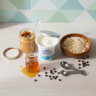 Frozen Greek Yogurt Peanut Butter Bites - cooking process