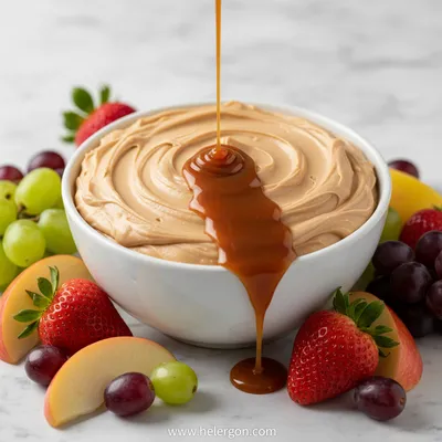 Fruit Dip with Cream Cheese – Easy Caramel‑Flavored Recipe