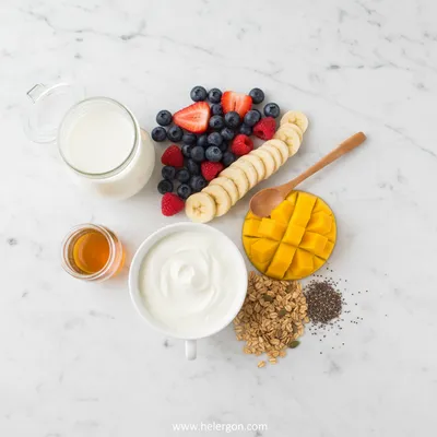 Fruit Smoothie Bowl – 5‑Minute Greek Yogurt Recipe - ingredients preparation